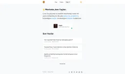 Next.js & Tailwind CSS ile Yeni Website