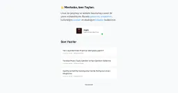 Next.js & Tailwind CSS ile Yeni Website